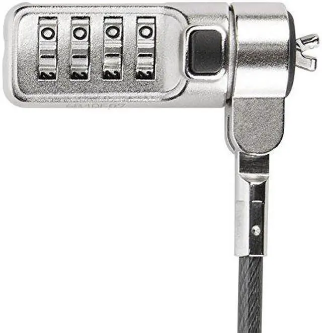Alt view image 5 of 20 - Targus DEFCON® Trapezoid Serialized Combo Cable Lock - 1 Pack - ASP66GLX-S