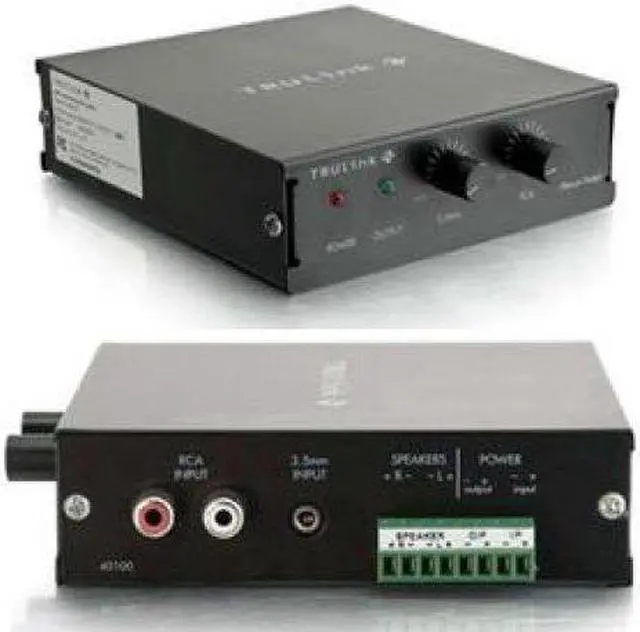 Alt view image 4 of 8 - C2g Trulink Audio Amplifier (Plenum Rated)