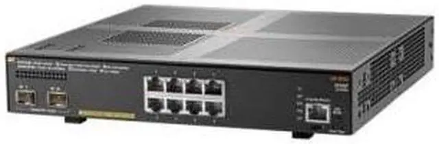 Main image of HP JL258A Aruba 2930F 8G PoE+ 2SFP+, Fixed Port L3 Managed Ethernet Switches Switch