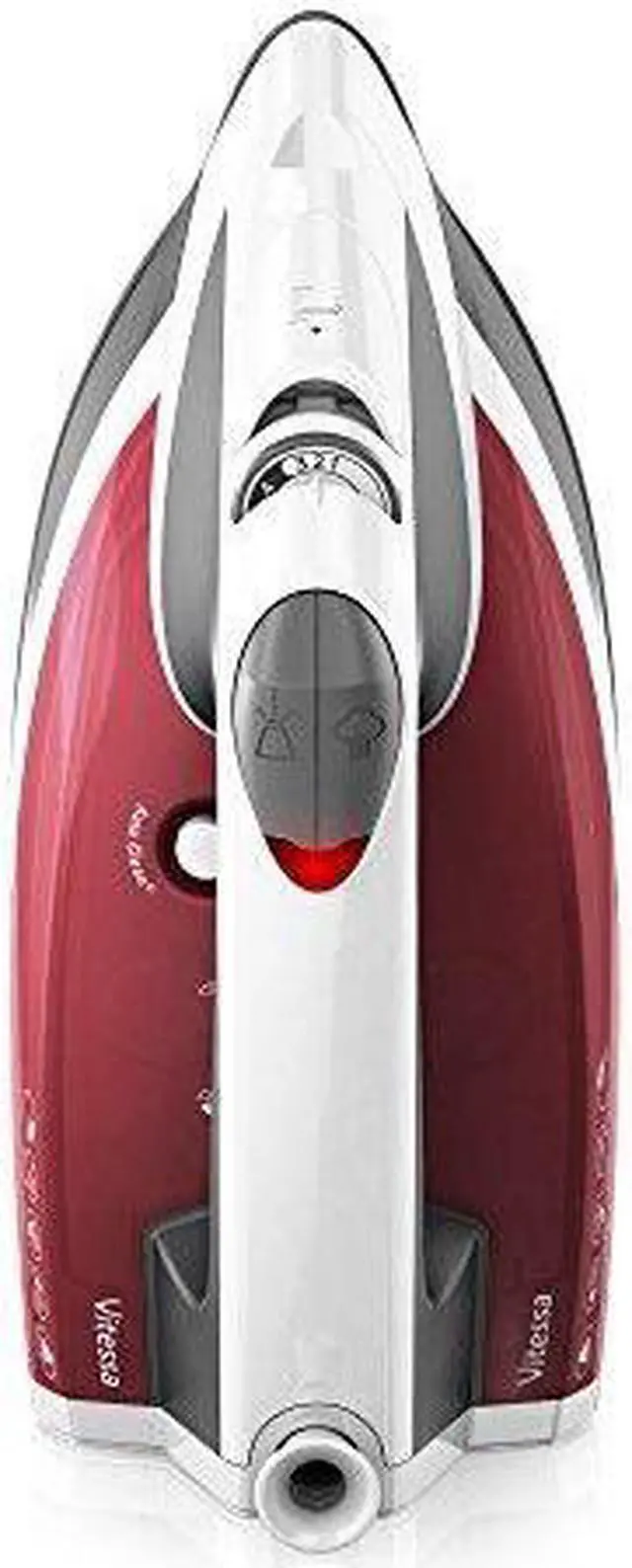 Alt view image 2 of 7 - BLACK+DECKER IR2050 Vitessa Advanced Steam Iron with Dual-Position Cord, Red