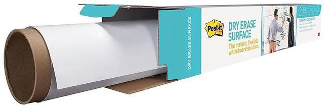 Alt view image 3 of 20 - Post-it Dry DEF6X4 - Erase Film with Adhesive Backing, 72 x 48, White
