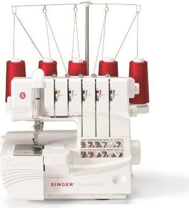 Alt view image 12 of 13 - Singer Professional 5 Serger 14T968DC Electric Sewing Machine - Portable