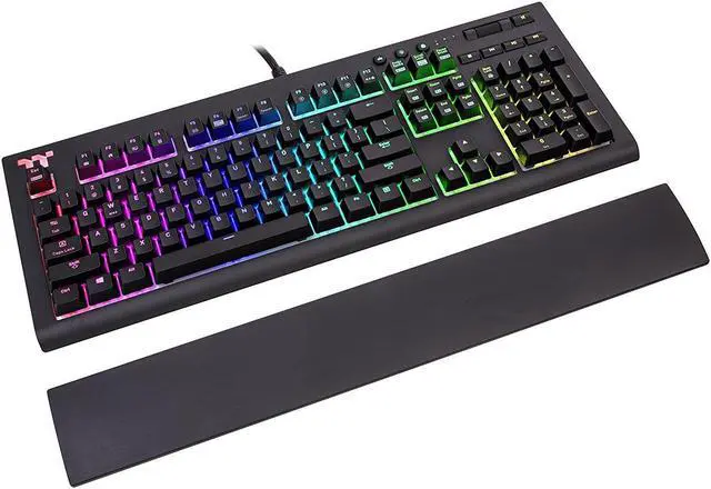 Alt view image 2 of 10 - Tt eSPORTS TT Premium X1 Cherry Mx Blue RGB Gaming Keyboard - KB-TPX-BLBRUS-01