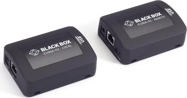 Alt view image 2 of 18 - Black Box Usb 2.0 Extender - Cat5 1-Port