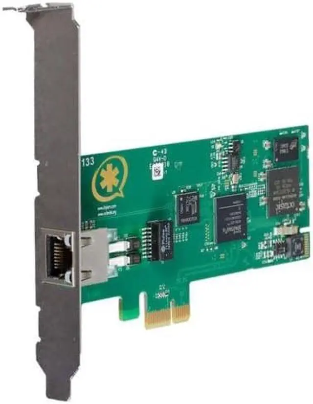 Alt view image 10 of 12 - One (1) Span Digital T1/E1/J1/PRI PCI-Express Card with Hardware Echo Cancellation