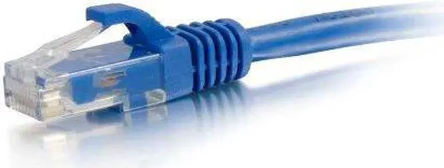 Alt view image 8 of 17 - C2G 00693 Cat6a Cable - Snagless Unshielded Ethernet Network Patch Cable, Blue (5 Feet, 1.52 Meters)