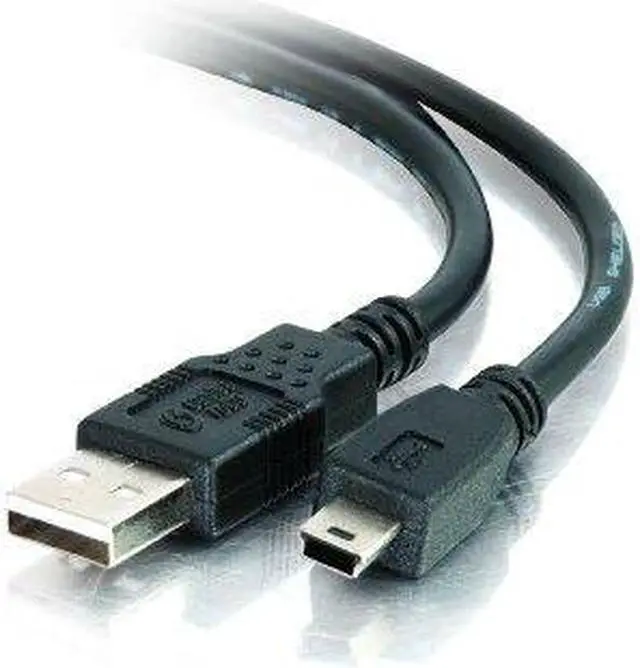 Alt view image 6 of 6 - C2G - AV LINE 27005 6FT USBA TO MINI B DEVICE 5PIN