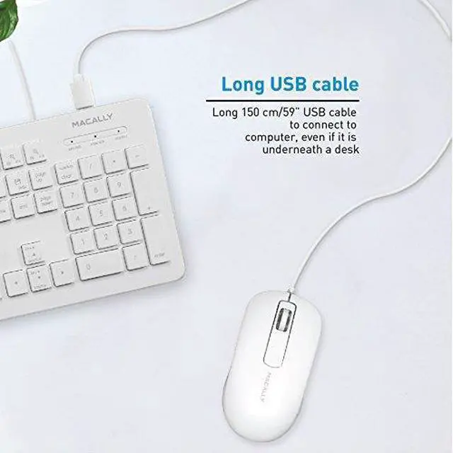 Alt view image 5 of 10 - MACALLY PERIPHERALS ICEMOUSE3 ICEMOUSE3 3BTN FULL SIZE WIRED