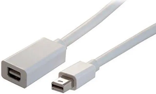 Alt view image 2 of 6 - Comprehensive MDPP-J-3ST Comprehensive Mini DisplayPort Male to Female Cable 3ft - Mini DisplayPort for Audio/Video Device - 1.35 GB/s - 3 ft - 1 x Mini DisplayPort Male Digital Audio/Video - 1 x Mini