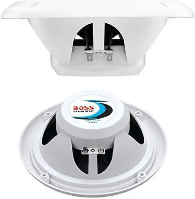 Alt view image 7 of 20 - BOSS Audio ASK904B.64 4-Channel Bluetooth Amp with 4 speakers White