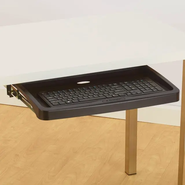 Alt view image 4 of 11 - Kensington K60009US Standard Adjustable Underdesk Keyboard Drawer