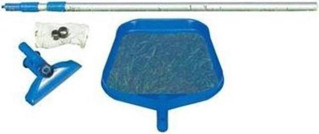 Alt view image 10 of 20 - Intex 28002E Maintenance Pool Kit Vacuum Skimmer & Pole (Pool Sold Separately)