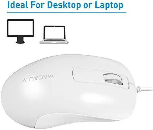 Alt view image 7 of 10 - MACALLY PERIPHERALS ICEMOUSE3 ICEMOUSE3 3BTN FULL SIZE WIRED