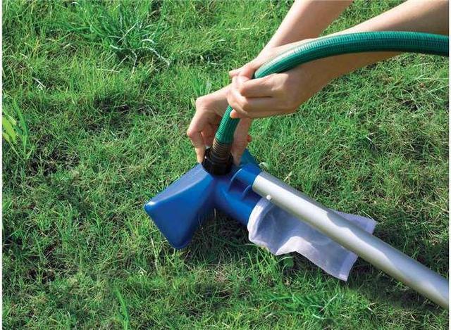 Alt view image 9 of 20 - Intex 28002E Maintenance Pool Kit Vacuum Skimmer & Pole (Pool Sold Separately)