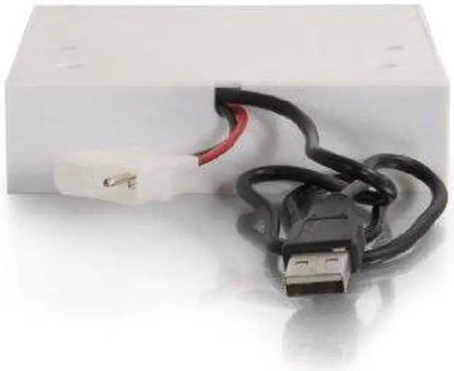 Alt view image 5 of 8 - C2G 4-port USB 2.0 High Speed Front-Bay Hub - White