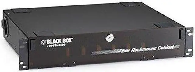 Alt view image 2 of 4 - FIBER ENCLOSURE - RACKMOUNT, 2U, 6-SLOT ADAPTER, GSA, TAA, 45 DAY STANDARD RETUR