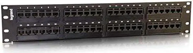 Alt view image 5 of 15 - C2G 37200 48-PORT CAT6 110-TYPE PATCH PANEL