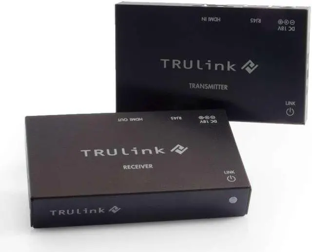 Alt view image 4 of 10 - C2G 29210 C2G TruLink HDMI over Cat5 Extender Box Transmitter to Box Receiver Kit - 1 Input Device - 1 Output Device - 300 ft Range - 2 x Network (RJ-45) - 1 x HDMI In - 1 x HDMI Out - Full HD - 1920