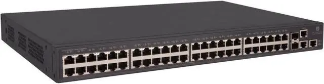 Alt view image 2 of 6 - HPE 5130-48G-PoE+-2SFP+-2XGT (370W) EI Switch