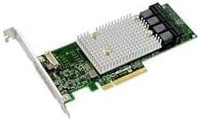 Alt view image 4 of 8 - Microsemi 16port Smartraid 3154-16i 12gbps Gen 3 Sas/sata Adapter
