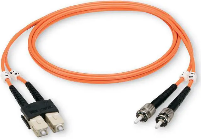 Alt view image 3 of 3 - Black Box EFN110-003M-SCSC 3M (9.8Ft) Scsc Or Om1 Mm Fiber Patch Cable Indr Zip Ofnr