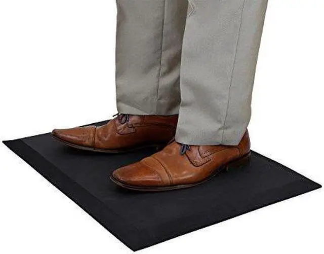 Alt view image 3 of 6 - Ergotron 98-076 Neo-Flex - Floor Mat - 35.8 In X 24 In - Rectangular - Black