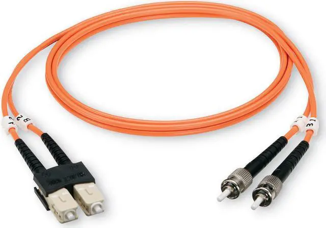 Alt view image 4 of 13 - OM1 MM FO PC OFNR PVC, ST-LC, OR, 3M