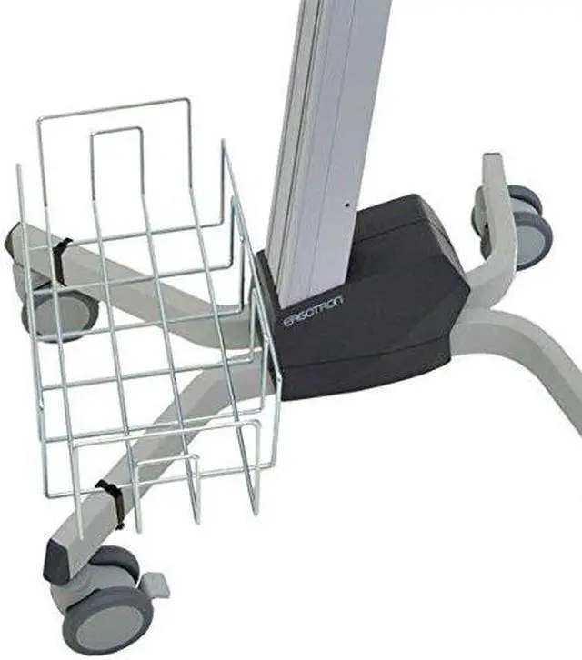 Main image of ERGOTRON 97-544 ERGOTRON NEO-FLEX CART WIRE BASKET KIT.ADD A BASKET TO THE FRONT BASE OF NEO-FLE