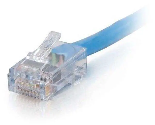 Alt view image 3 of 4 - C2G 04088 Cat6 Cable - Non-Booted Unshielded Ethernet Network Patch Cable, Blue (4 Feet, 1.22 Meters)