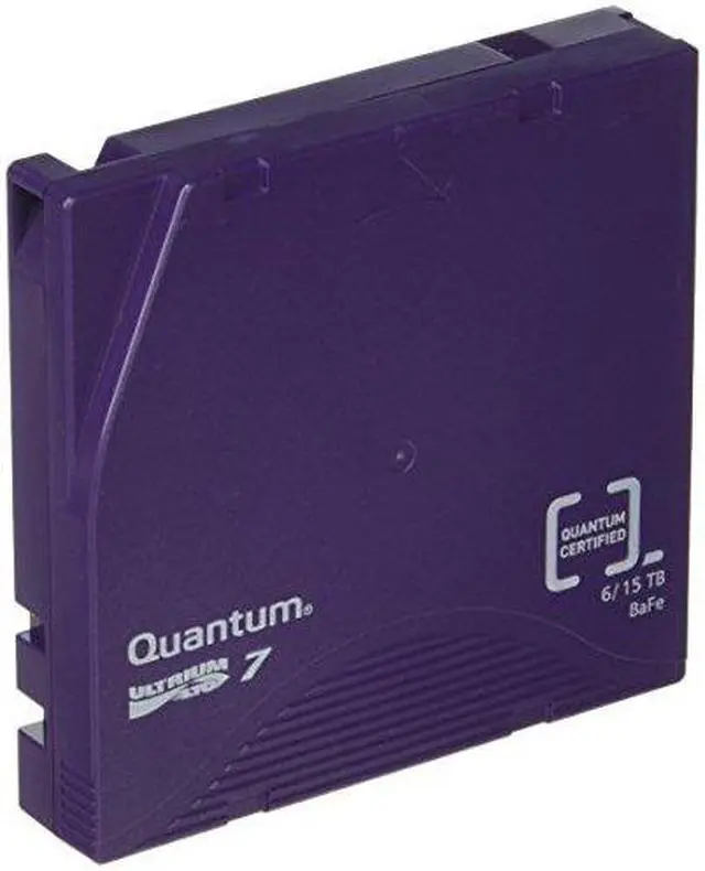 Alt view image 3 of 7 - QUANTUM MR-L7MQN-01 6 TB LTO Ultrium x1 LTO-7 Storage Media - Purple