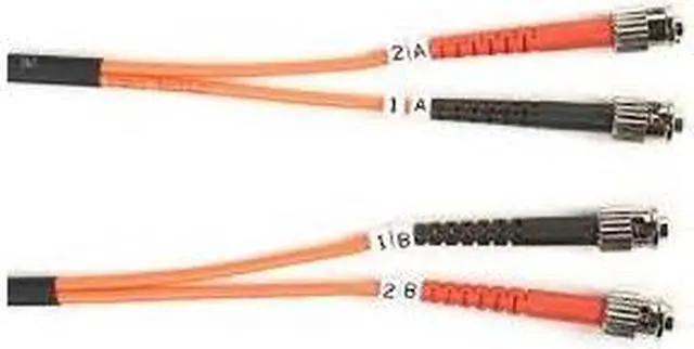 Alt view image 3 of 9 - Black Box FO625-003M-STST 9.84 ft. Multimode Value Line Patch Cable