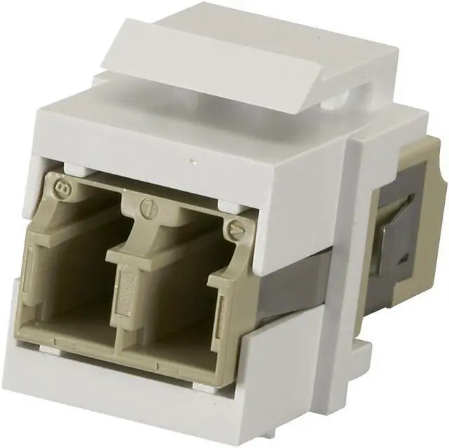 Alt view image 2 of 2 - Black Box FMT357-R3 Lc Keystone Snap Fitting White White