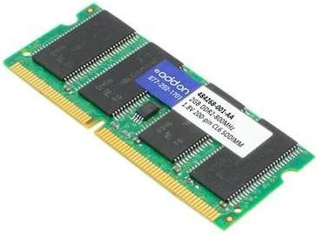 Alt view image 2 of 5 - 2GB 484268-001 DDR2 800MHZ SODIMM F/ HP