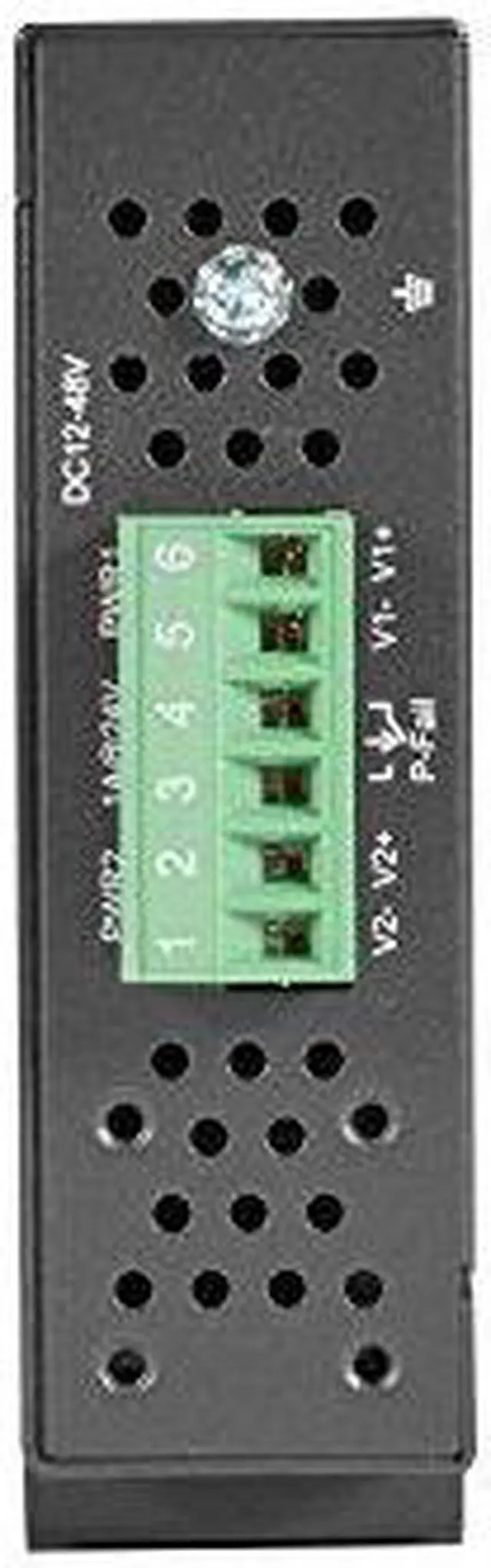 Alt view image 3 of 9 - BLACK BOX NETWORK SERVICES - INDUSTRIAL 10/100-MBPS ETHERNET SWITCH-UNMANAGED, EXTREME TEMPERATURE, 5-PORT