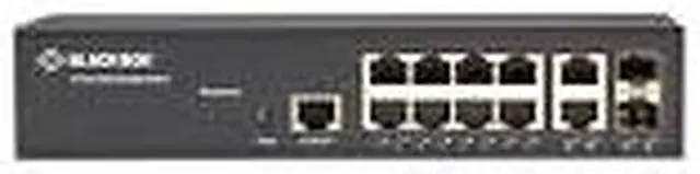 Main image of Black Box LGB1110A L2+ Switch Delivers Management Simplicity, Lower Cost Of Ownership, Plus Fiber U