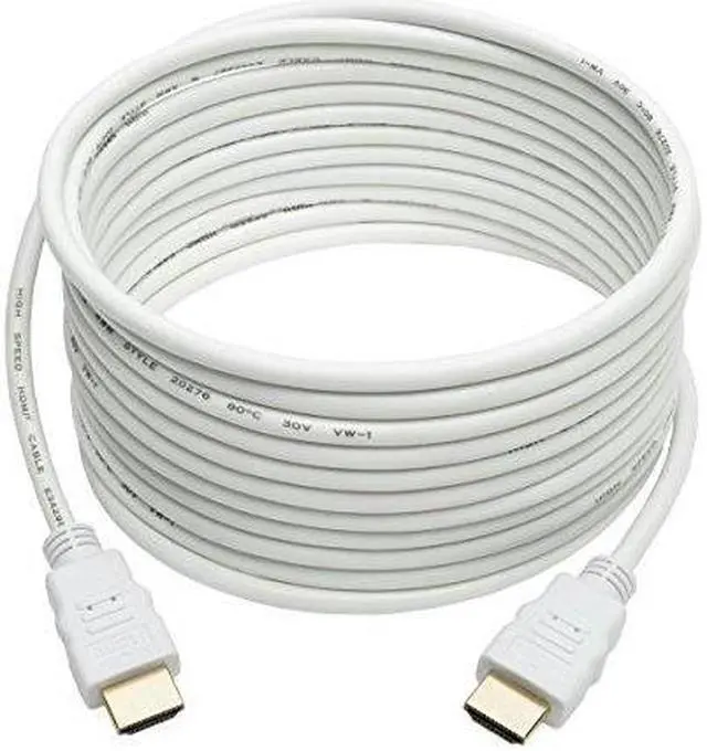 Alt view image 7 of 19 - Tripp Lite P568-016-WH High-Speed HDMI 4K Cable (M/M), White, 16 ft.