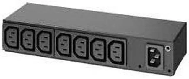 Alt view image 3 of 13 - Apc Ap6015a Power Distribution Unit (Pdu) 0U/1U Black 8 Ac Outlet(S)