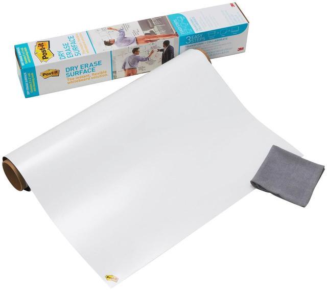Alt view image 5 of 20 - Post-it Dry DEF3X2 - Erase Film with Adhesive Backing, 36 x 24, White