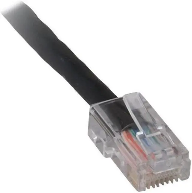 Alt view image 2 of 9 - Black Box CAT5e Value Line Patch Cable, Stranded, Black, 1-ft. (0.3-m)