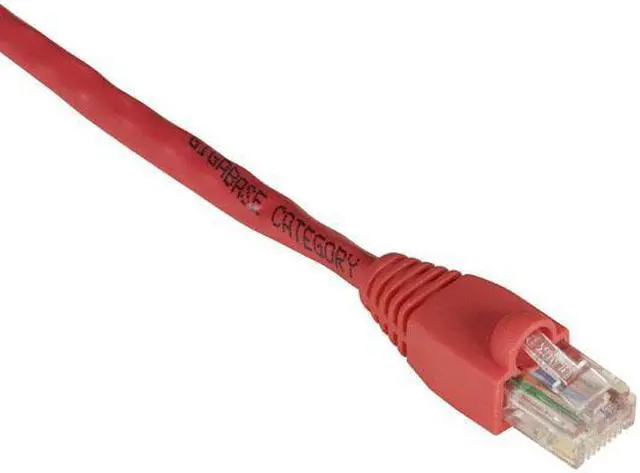 Alt view image 2 of 3 - Black Box EVCRB83-0006 6Ft Red Cat5E 350Mhz Crossover Patch Cable Utp Cm Snagless