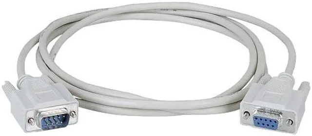 Main image of Black Box BC00230 RS-232 Serial Cable - Shielded, PVC, Molded, DB9 Male/Female with Thumbscrews, 10 ft.