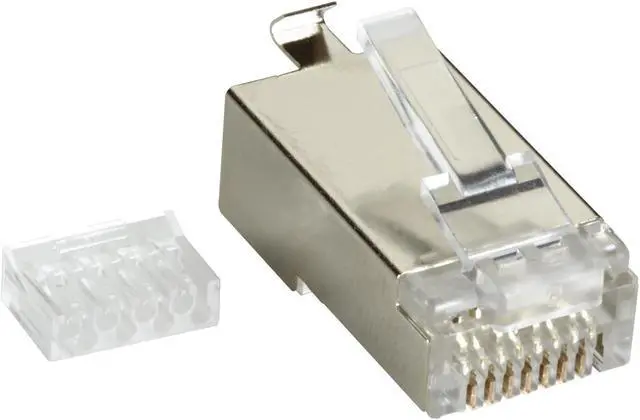 Alt view image 4 of 4 - MODULAR PLUG - CAT6, SHIELDED, RJ-45, 250-PACK, GSA, TAA, 45 DAY STANDARD RETURN