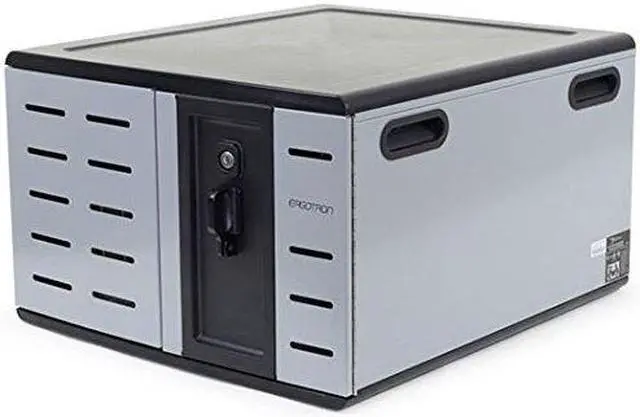 Alt view image 3 of 15 - Ergotron  Zip12 Charging Desktop CabinetDM12-1012-1