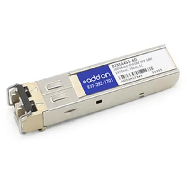Alt view image 2 of 3 - Addon Hp 0231A453 Compatible Taa Compliant 1000Base-Cwdm Sfp Transceiver (Smf 1470Nm 70Km Lc)