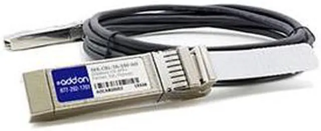 Alt view image 3 of 6 - AddOn Cisco Meraki MA-CBL-TA-5M Compatible TAA Compliant 10GBase-CU SFP+ to SFP+ Direct Attach Cable (Passive Twinax 5m)