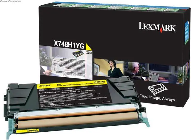 Alt view image 3 of 6 - Lexmark Yellow Toner Cartridge (1)
