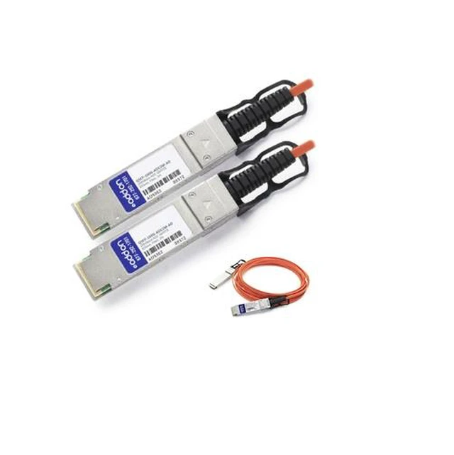 Alt view image 2 of 5 - AddOn Cisco QSFP-100G-AOC2M Compatible TAA Compliant 100GBase-AOC QSFP28 to QSFP28 Direct Attach -