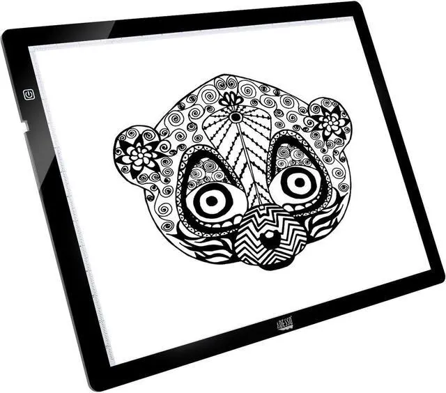Alt view image 3 of 19 - ADESSO CYBERPAD P2 12X17IN LED LIGHT TRACING PAD