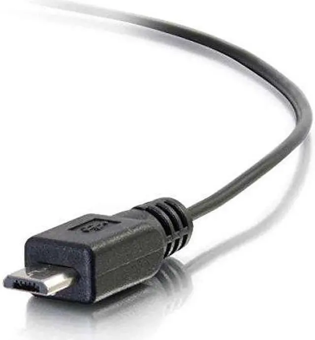 Alt view image 6 of 13 - C2G 27053 USB Cable - USB A Male to USB Micro-B Male Charging Cable (18 Inches)