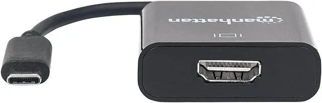 Alt view image 4 of 20 - Manhattan Superspeed+ Usb-C 3.1 To Hdmi Converter